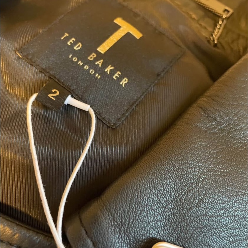 Ted Baker Leather Jacket - Picture 2 of 2